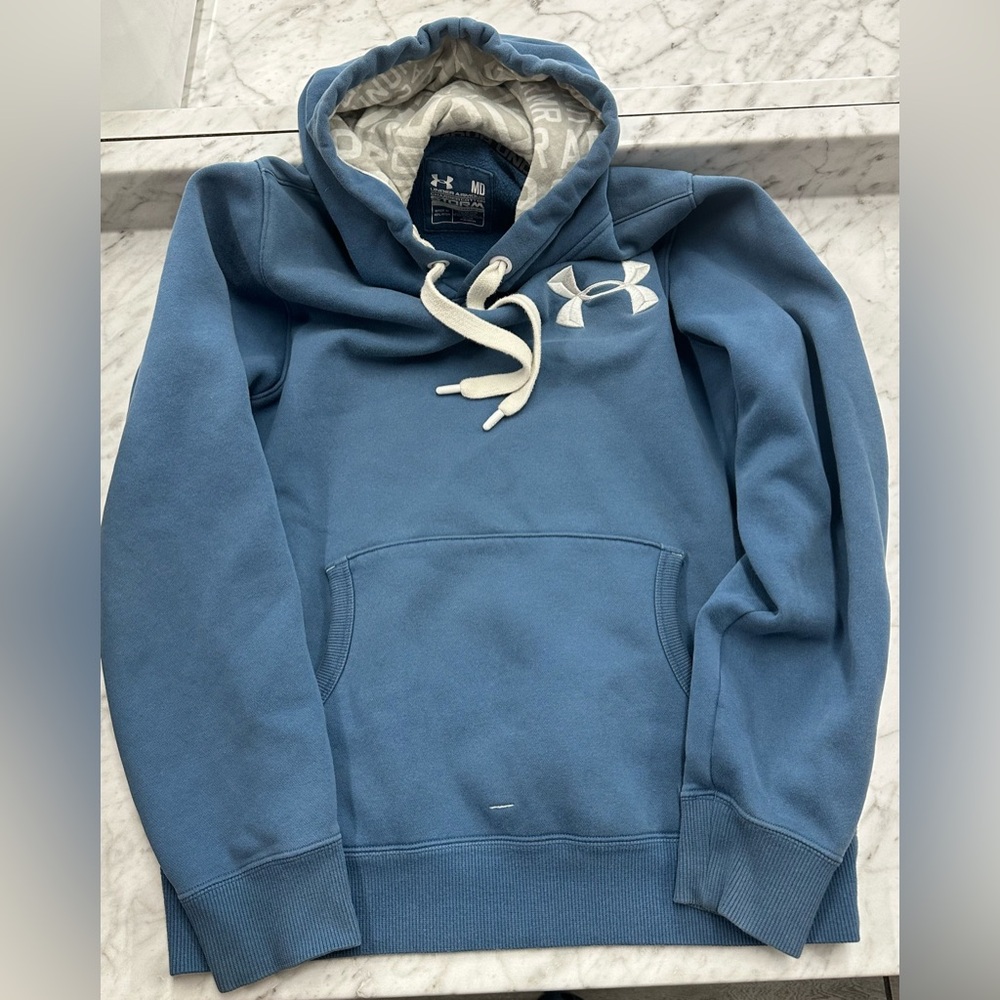 Under Armour Men’s Hoodie - Blue - Size Medium